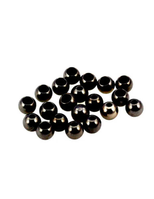 Fly Tying Brass Beads in Black