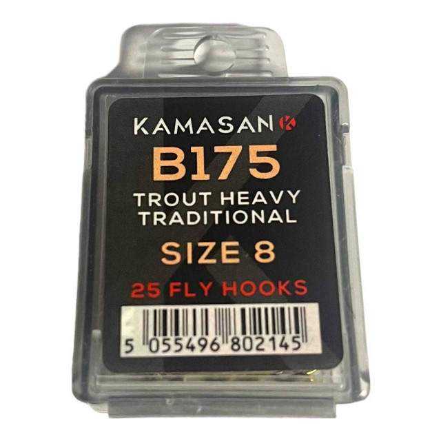 Kamasan B175 Trout Heavy Traditional New KAMASAN 4.09 Fly Tying World Hooks & Tubes