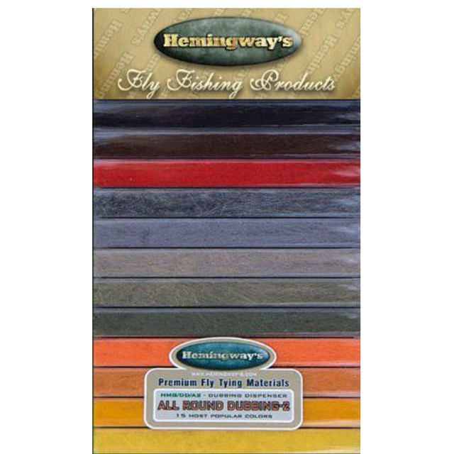 hemmingway's Dubbing Dispenser All Round Colours 2