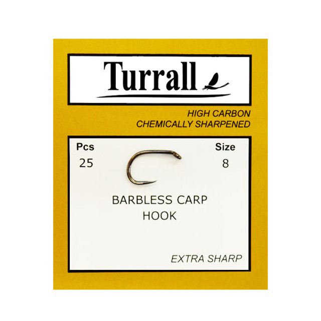 Turrall Barbless Carp Hooks