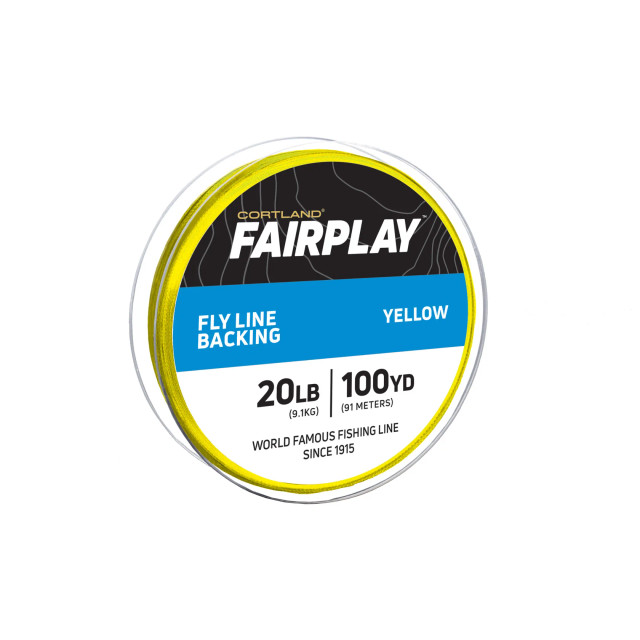 Cortland Fairplay Fly Line Backing White Fly Fishing Tackle