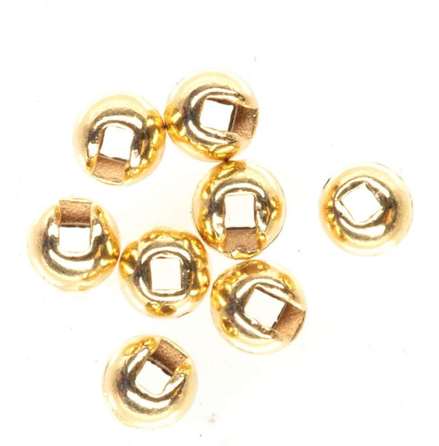 Tungsten Slotted Beads 1.5 (1/16 inch) Gold