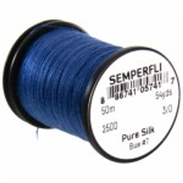 Semperfli Pure Silk Blue
Traditional fly patterns such as spiders or Clyde style.