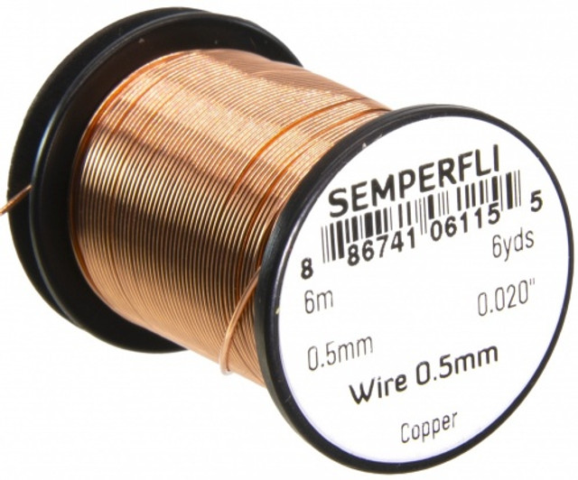 Copper 0.5mm Ribbing Wire Non Tarnish