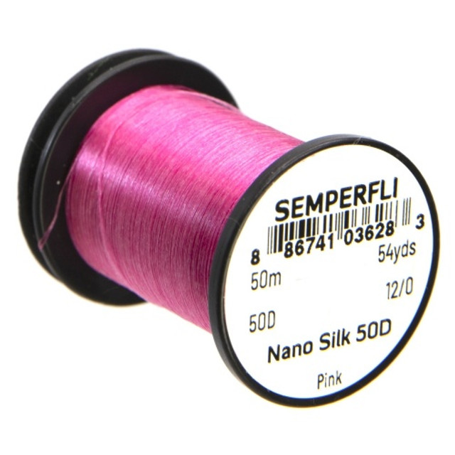 Semperfli Nano Silk 50D 12/0 Pink