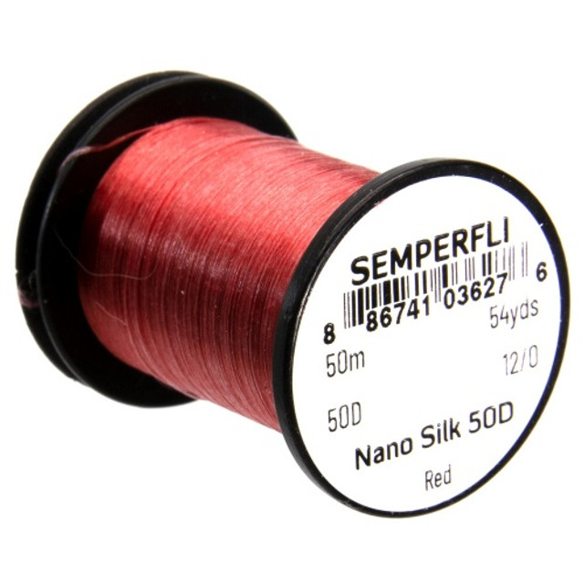 Semperfli Nano Silk 50D 12/0 Red