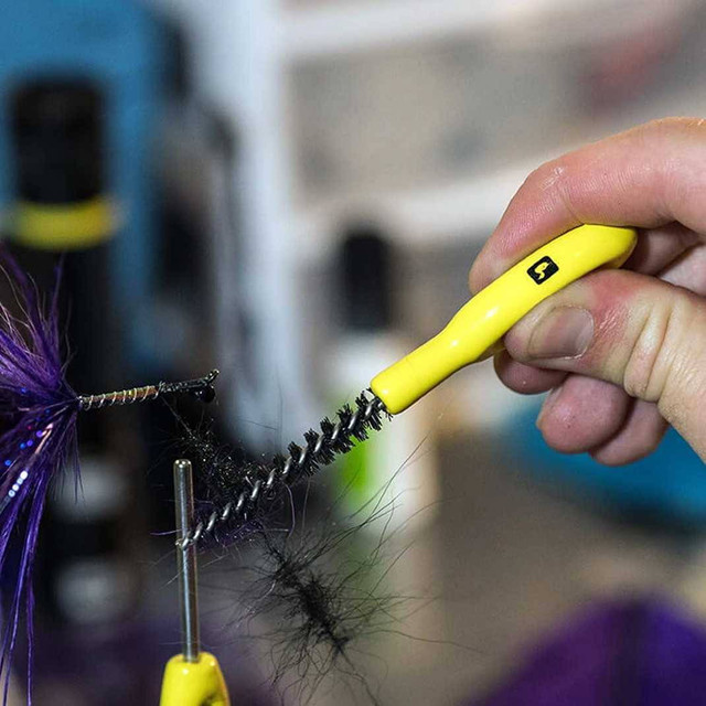 Loon Ergo Dubbing Brush Yellow New Loon 10.99 Fly Tying World Everything Fly Tying