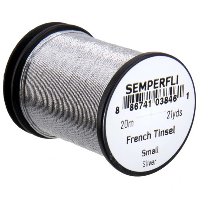 Semperfli Silver French Tinsel