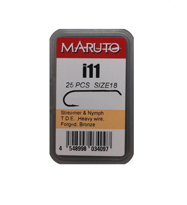 Maruto I11 hooks are premium fishing hooks renowned for their exceptional quality and performance in fly tying and fly fishing.