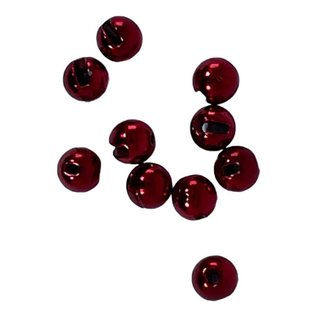 Tungsten Slotted Beads Red New Semperfli 3 Fly Tying World Fly Tying Materials