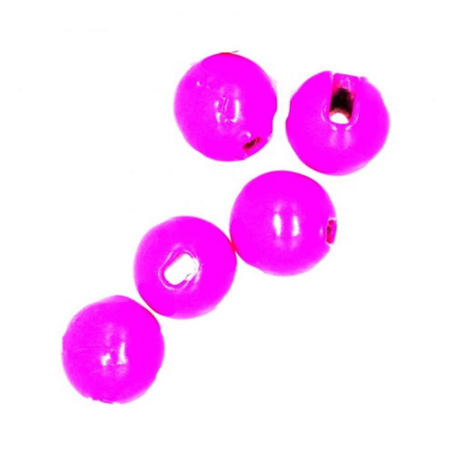 Tungsten Slotted Beads Fluo Pink New Semperfli 3 Fly Tying World Fly Tying Materials