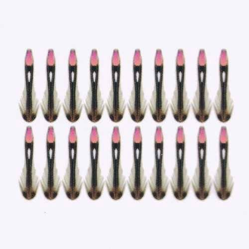 Jungle Cock Substitute 24mm Medium New Semperfli 3.7 Fly Tying World Fly Tying Materials