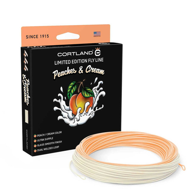 Cortland 444 Floating Peaches & Cream New Cortland 64 Fly Tying World Terminal Tackle