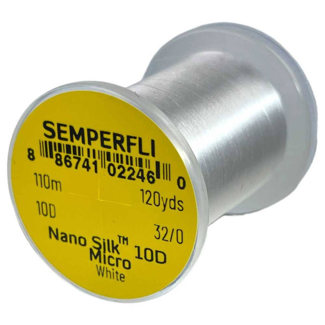 Nano Silk Micro 32/0 10den New Semperfli 6.75 Fly Tying World Fly Tying Materials