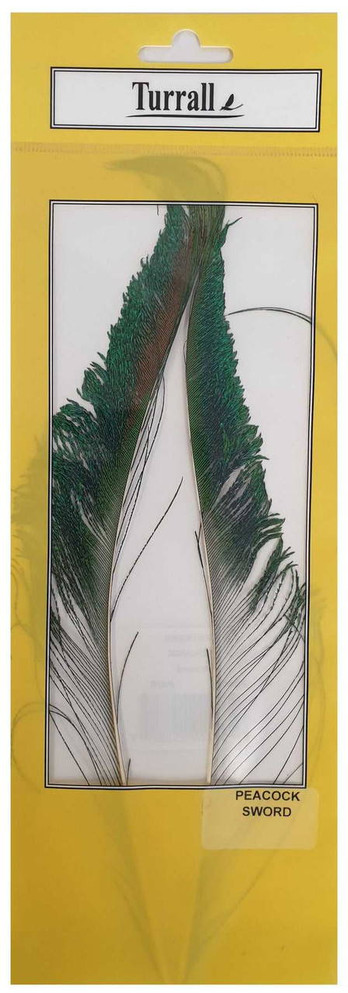 Peacock Swords New Turrall 3.65 Fly Tying World Feathers