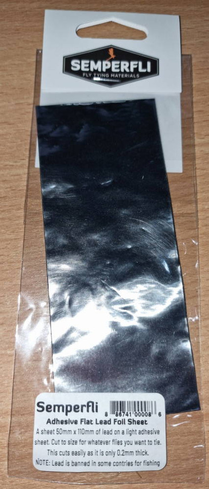 Adhesive Flat Lead Foil Sheet