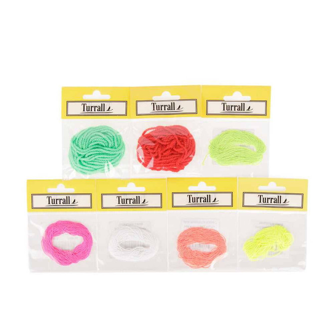 Fluorescent Wool Fine & Medium New Turrall 2.99 Fly Tying World Fly Tying Materials