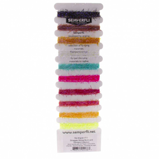 Straggle String Multicard Steelhead New Semperfli 6.25 Fly Tying World Fly Tying Materials