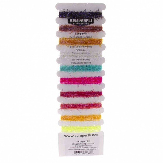 Straggle String Multicard Steelhead New Semperfli 6.25 Fly Tying World Fly Tying Materials