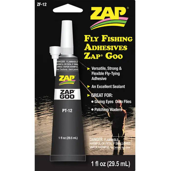 Zap Goo Glue New Zap 4.1 Fly Tying World Glue, UV Resin, Varnish