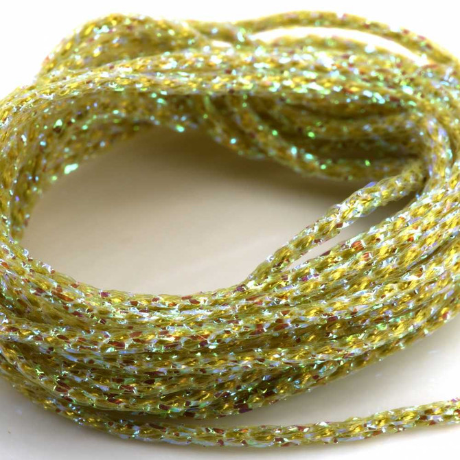 Body-N-Rib Golden Olive New Semperfli 3.5 Fly Tying World Everything Fly Tying