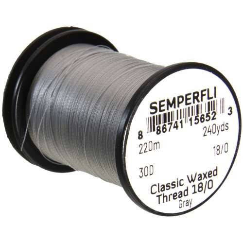 Semperfli Classic Waxed Thread 18/0 ultra-fine fly tying thread spool