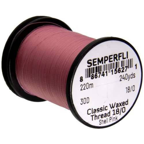 Semperfli Classic Waxed Thread 18/0 ultra-fine fly tying thread spool