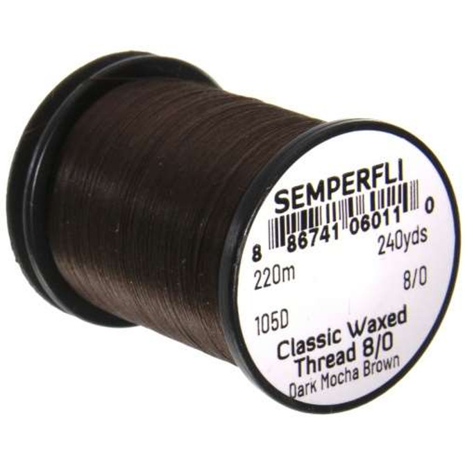 Classic Waxed Thread 8/0 New Semperfli 2.99 Fly Tying World Everything Fly Tying