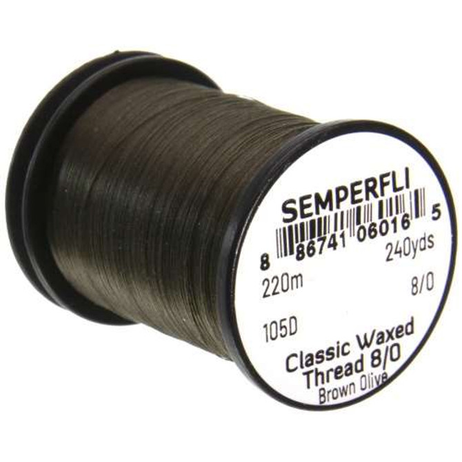 Classic Waxed Thread 8/0 New Semperfli 2.99 Fly Tying World Everything Fly Tying