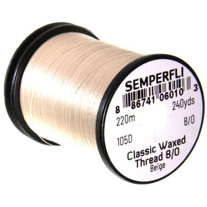 Classic Waxed Thread 8/0 New Semperfli 2.99 Fly Tying World Everything Fly Tying