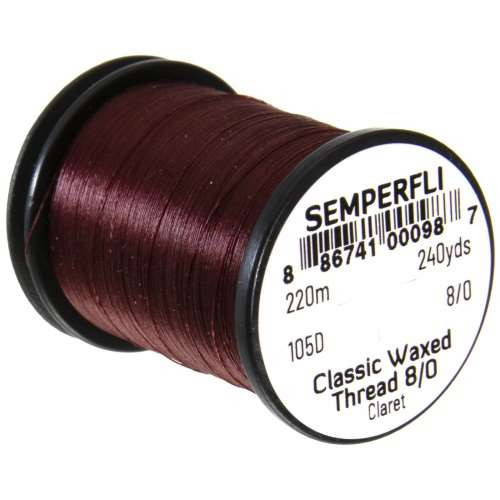 Semperfli Classic Waxed Thread 8/0 fly tying thread spool
