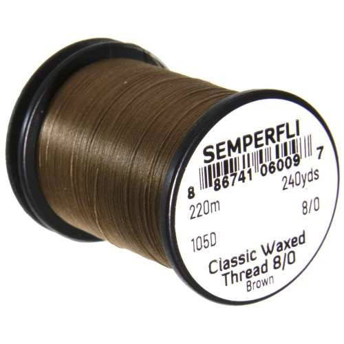 Classic Waxed Thread 8/0 New Semperfli 2.99 Fly Tying World Everything Fly Tying