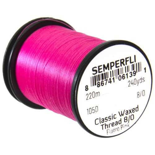 Semperfli Classic Waxed Thread 8/0 fly tying thread spool