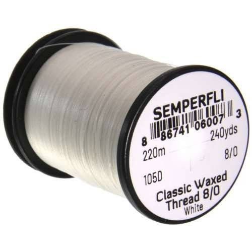 Semperfli Classic Waxed Thread 8/0 fly tying thread spool