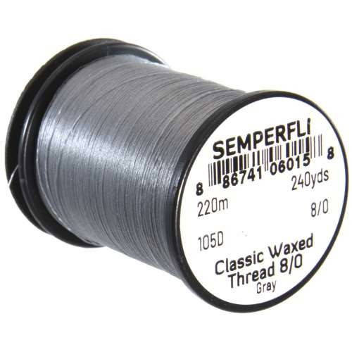 Semperfli Classic Waxed Thread 8/0 fly tying thread spool