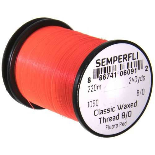 Semperfli Classic Waxed Thread 8/0 fly tying thread spool
