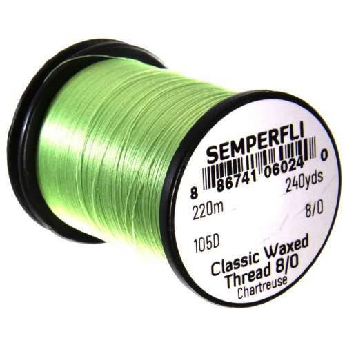 Classic Waxed Thread 8/0 New Semperfli 2.99 Fly Tying World Everything Fly Tying