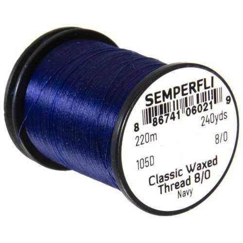Semperfli Classic Waxed Thread 8/0 fly tying thread spool