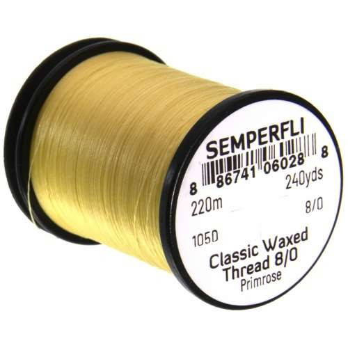 Semperfli Classic Waxed Thread 8/0 fly tying thread spool