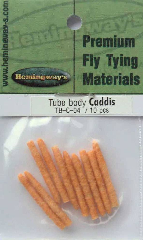 Tube Body Caddis New Hemingway\'s 4.29 Fly Tying World Everything Fly Tying