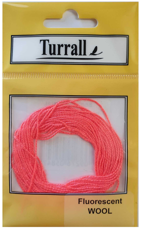 Fluorescent Wool Fine & Medium New Turrall 2.99 Fly Tying World Fly Tying Materials