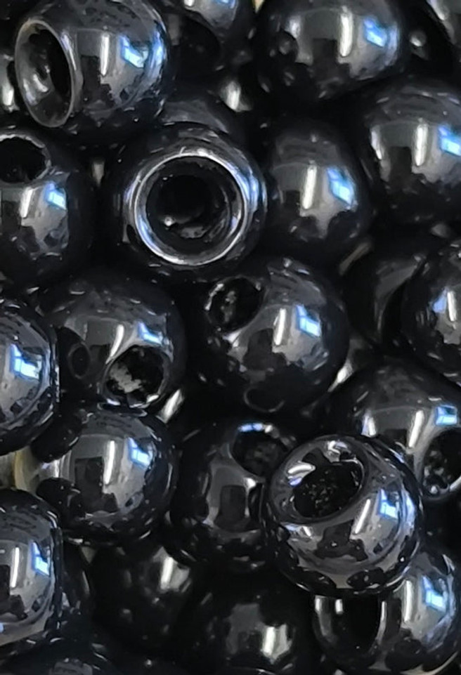 Precision made Tungsten Beads. Drilled with a tapered hole. All with non-tarnishable finishes. Use for heads and bodies on flies.