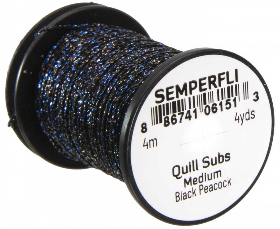 SemperFli Peacock Quill Subs New Semperfli 3.99 Fly Tying World Fly Tying Materials