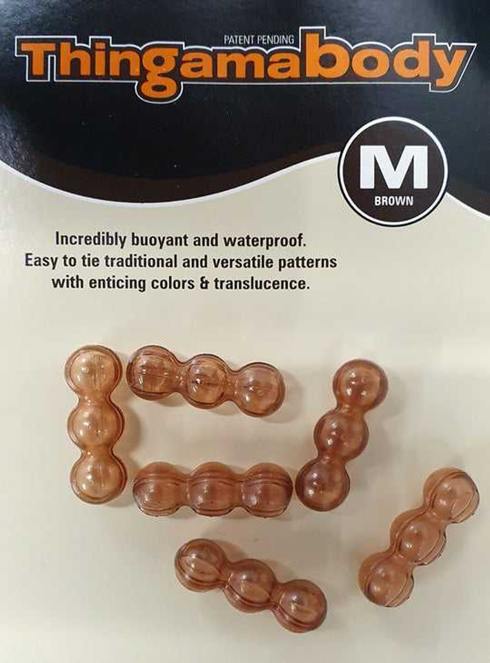 Thingamabody Brown New THINGAMABOBBER 3.99 Fly Tying World Fly Tying Materials