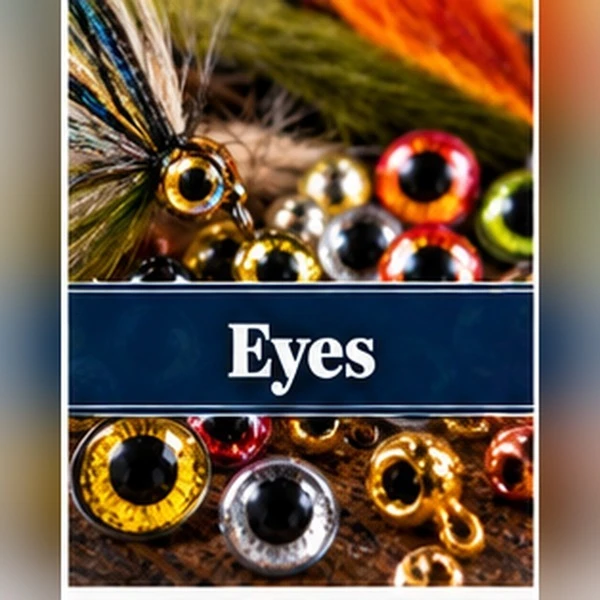 Eyes for fly tying