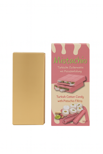 Mistachio Turkish Cotton Candy with Pistachio Filling – 80g
