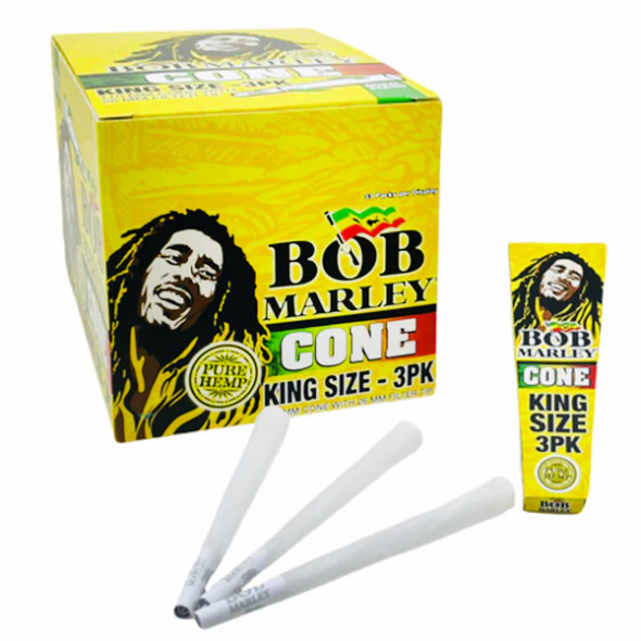 Bob Marley Cone K/S 3Pk 1Box
