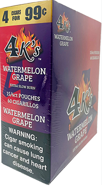 4 Kings  4 for $0.99 / 15 -4 ct Pouches /60  Cigarillos