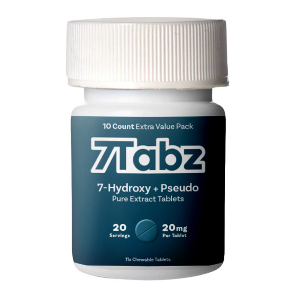 7 TABZ  Hydroxy + Pseudo Tablets 200mg –20 Serving ( 20 pills)