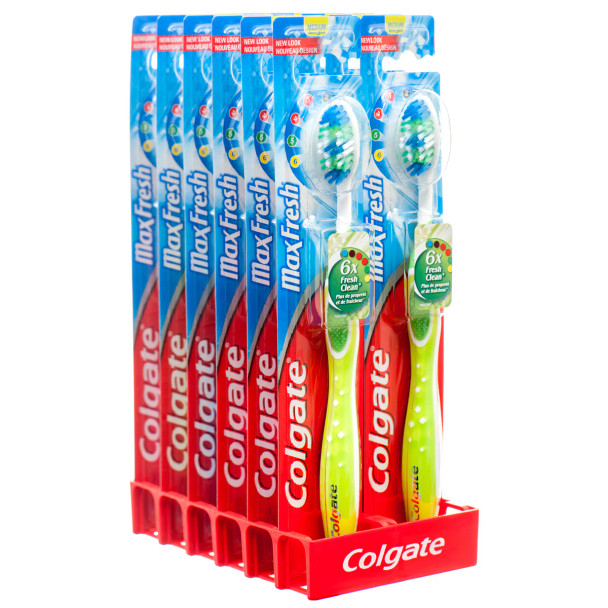 Colgate Toothbrush Max Fresh  12Ct